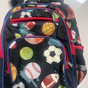 Sports Themed Kids Backpack